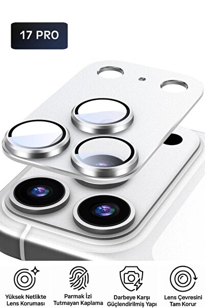 Tech&bello accessories واقي عدسة الكاميرا المتوافق مع آيفون 17 برو مع إطار مع...