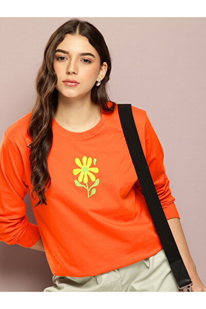 Dillinger By Styli Women Long Sleeve Oversized T-Shirt