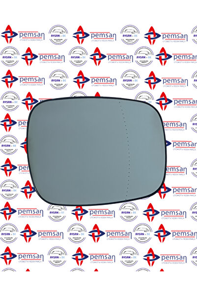 RENAULT KANGOO 2002-2007 MEKANİK(ISITMASIZ) KÖR NOKTA ÇİZGİLİ ÜNİTELİ AYNA CAMI SAĞ ve SOL TARAF