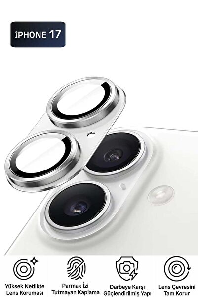 Tech&bello accessories واقي عدسة الكاميرا المتوافق مع آيفون 17 مع إطار معدني ...