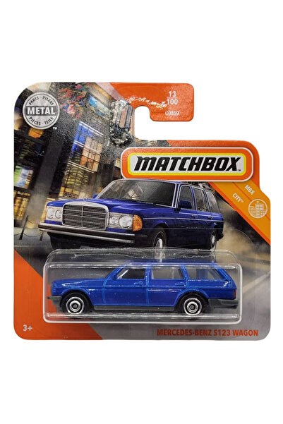 HOT WHEELS سيارة مرسيدس بنز S123 واجن - أزرق (1/64) GKL71