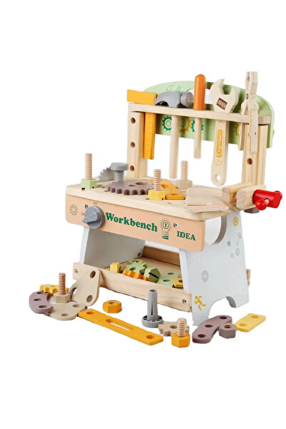 OEM Banc de Lucru din Lemn pentru Copii cu Set Complet de Accesorii