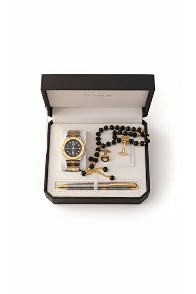 Boutique Luxury Men's Gift Accessory Set (4 pieces)