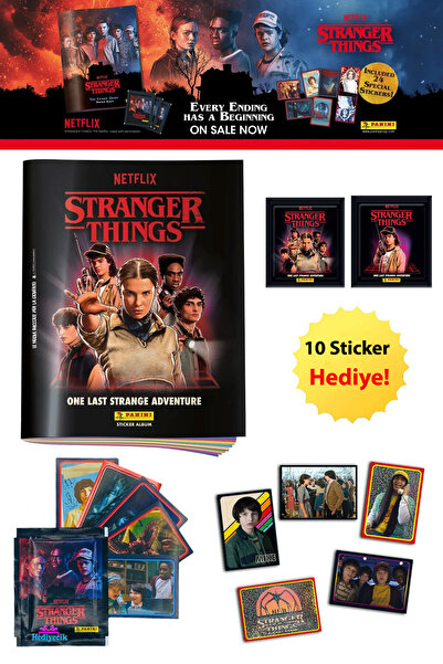 hediyecik ألبوم ملصقات بانيني للموسم الجديد من سلسلة سترينجر ثينجز، مجلة ملصق...