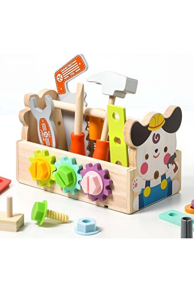 OEM Joc Educativ si Creativ Trusa de Scule din Lemn pentru Copii