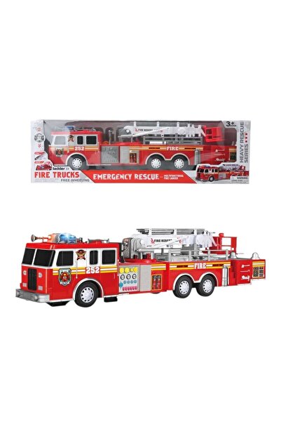 OEM Masinuta de Pompieri pentru Copii cu Scara Lumini si Sunete