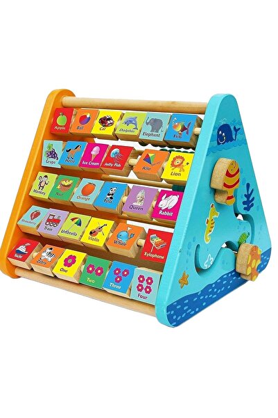 OEM Centru de Activitati din Lemn pentru Copii 5 in 1