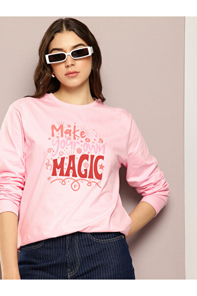 Dillinger By Styli Women Long Sleeve Oversized T-Shirt