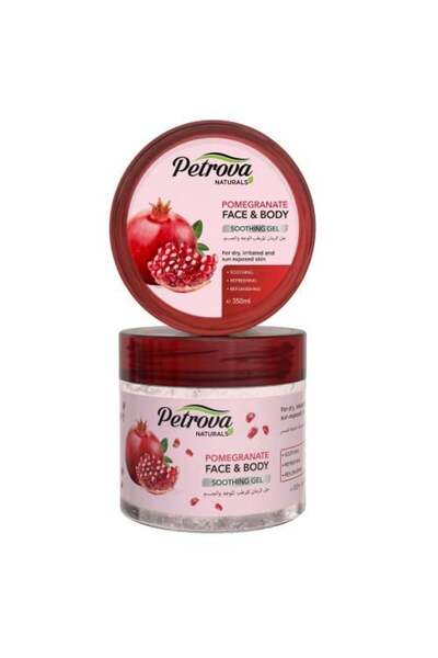 Petrova Naturals Pomegranate Moisturizing Gel for Face and Body by Petrova – ...