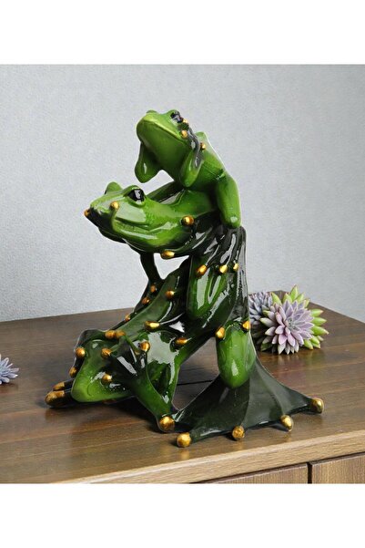 ELSELİFE Gerçek Görünümlü Görmedim Duymadım Bilmiyorum 3’lü Kurbağa Biblo | D...