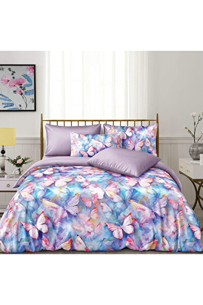 OEM Bed linen with elastic 180x200 for double bed 2 people, 4 pieces, DREAM-0783