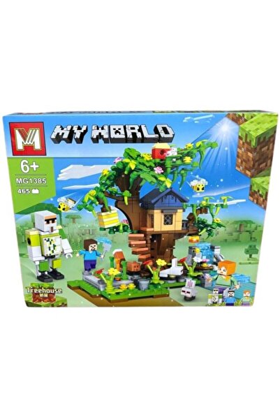 MG Set constructie My World - casuta MG1385, 465 piese, 6+