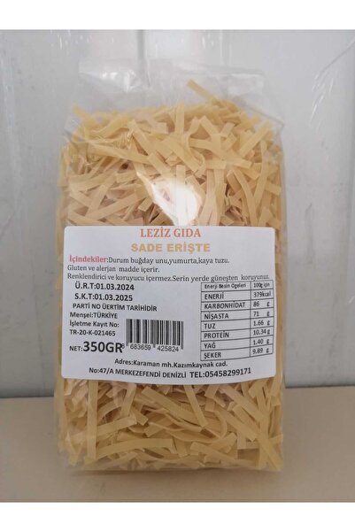 leziz gıda erişte