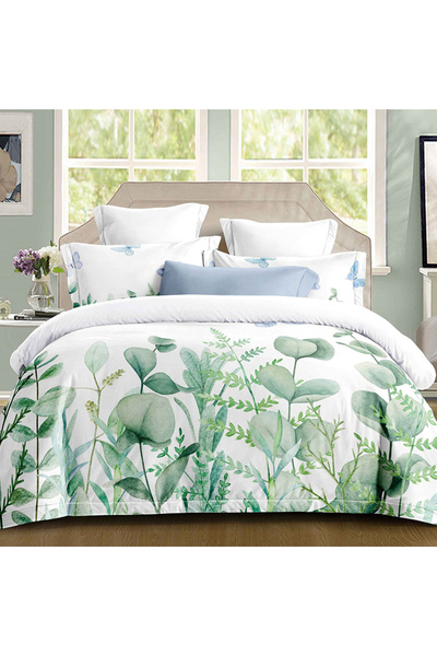 OEM Bed linen with elastic 180x200 for double bed 2 people, 4 pieces, DREAM-0694