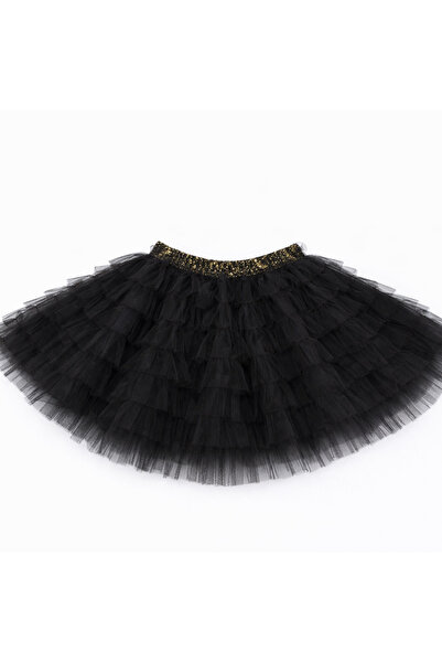 Lika Kat Kat Hayal Tulle Tutu Skirt Black L24K1001
