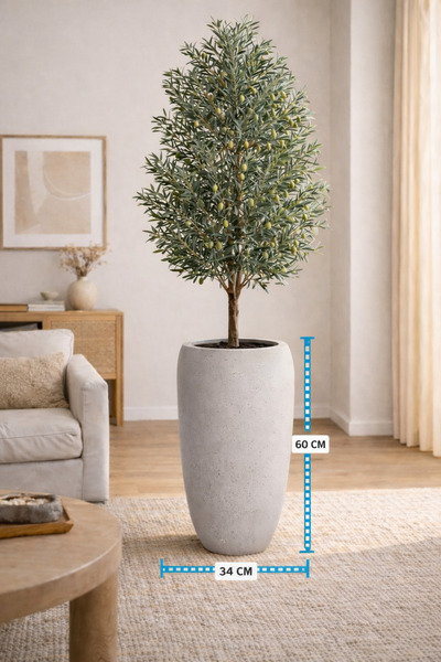 CENTRHOME Oval fiberglass basin 60cm x 34cm