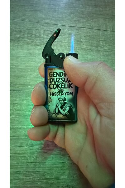 KKK Yazılı pürmüz alevli çakmak