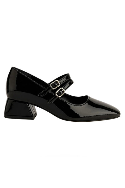 YadeGrande Harmony Women's Large Size (41-42-43) 3 cm Low-Heeled Retro Patent...