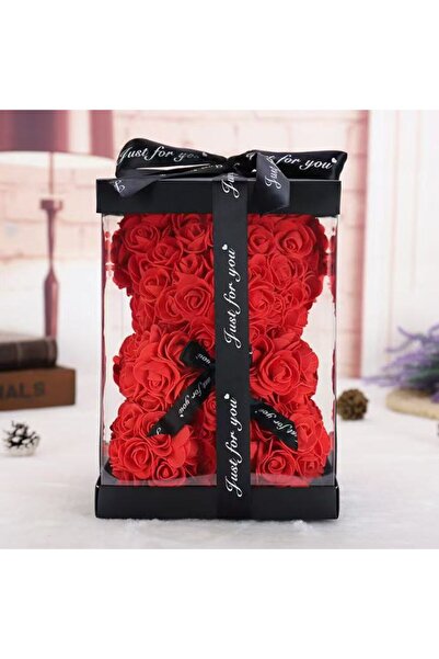 Amigo Bear made of Foam Roses, 25 cm