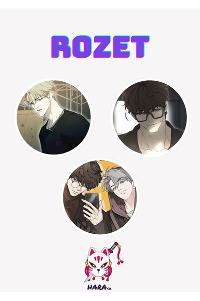 Hara Company Nerd Project Rozet Seti 3’lü