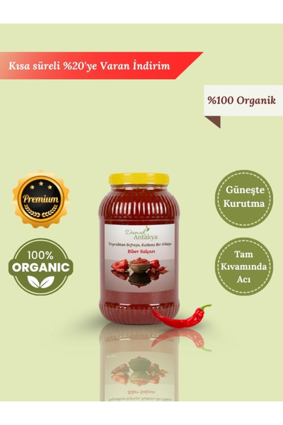 Damak Antakya Ev Yapımı Tatlı Biber Salçası 10 Kg