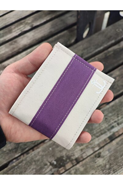 JANJAN Fabric Wallet Unisex Wallet with Velcro Fastener, Zipper, Keychain and...