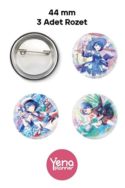 Yenaplanner Project Sekai Bag Ornament Set / Badge Set / Opener Keychain Set