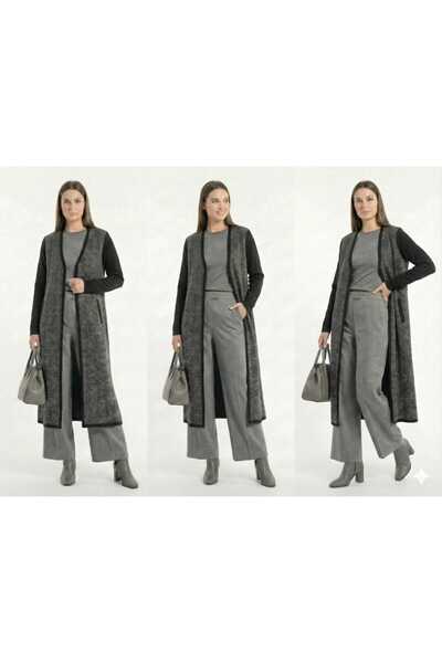 onno style women Long Straw Pattern Jacket with Zipper