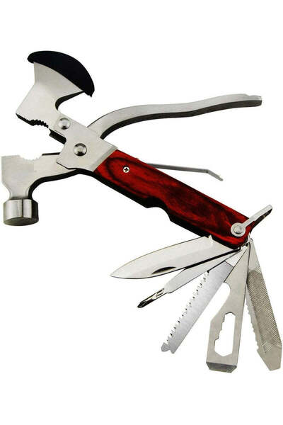 China Made Stainless Steel 10 in 1 Multi-Functional Pocket Hand Tool Set