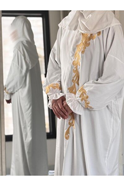 MAYAR شرشف صلاة الخزامى سحاب ( أبيض )