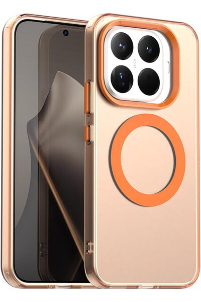 m.tk moveteck Xiaomi Mi 15T Pro Kılıf Kamera Çıkıntılı Mat Magsafe Şarj Özell...