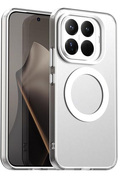 m.tk moveteck Xiaomi Mi 15T Pro Kılıf Kamera Çıkıntılı Mat Magsafe Şarj Özell...