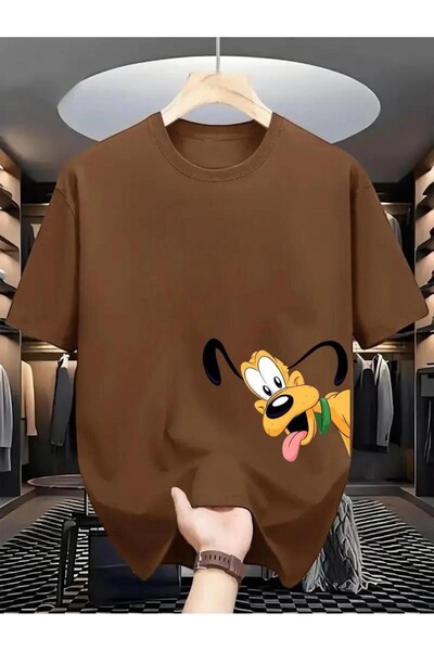 oneagılyazı Dog Printed Oversize Tee