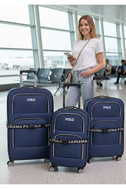 KARİZMA POLO With Safety Straps - Waterproof Fabric - 4 Wheels - with Bellows...