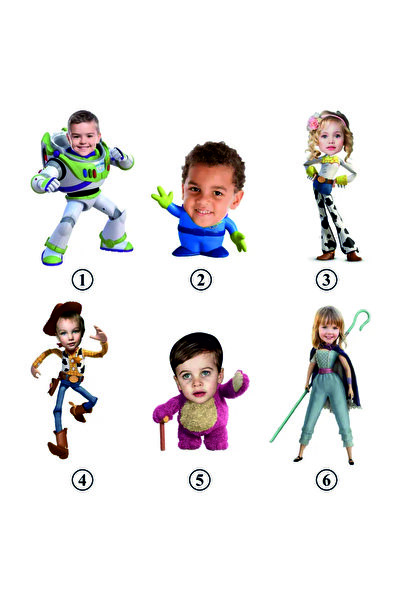 pandart Fotoğraflı Şekilli Kişiye Özel Yastık