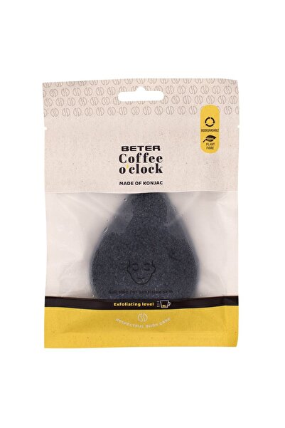 Beter Konjac Facial Cleansing Sponge Coffee O'clock