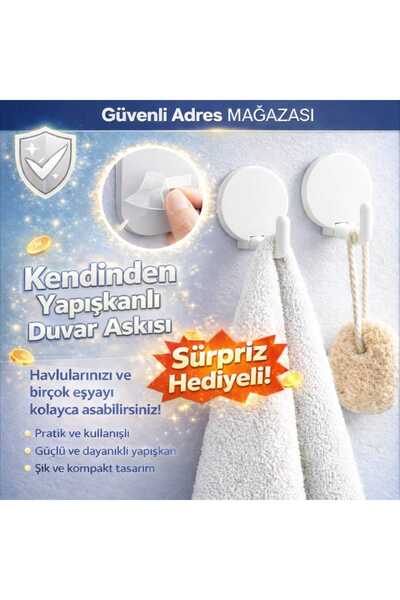 HAYATINIZI KOLAYLAŞTIRIN Kendinden Yapışkanlı Duvar Askısı | Güçlü Yapışkan |...