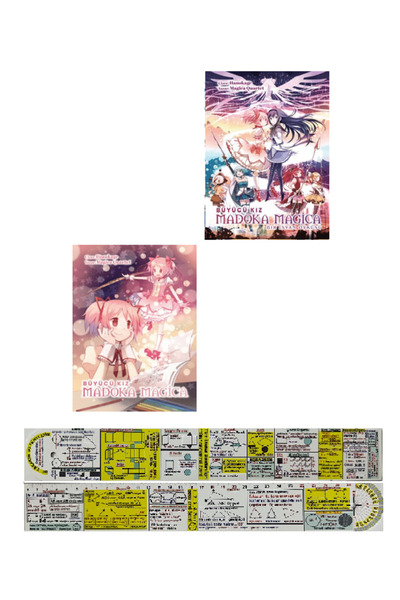 Komik Şeyler Büyücü Kız Madoka Magica Varyant Toplu Ciltler 2'li Set/Bir İsya...