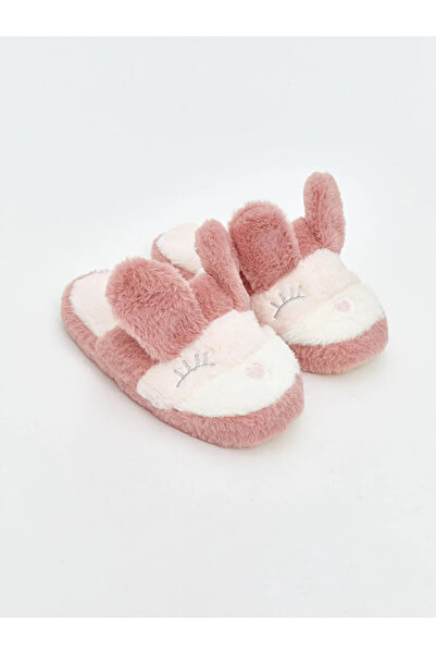 LC Waikiki LCW STEPS Pembe Tavşan Figürlü Kız Çocuk Ev Terliği