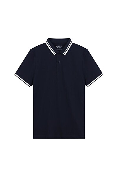Giordano Men's Slim Fit Pique Polo: Elevated Comfort, Modern Style
