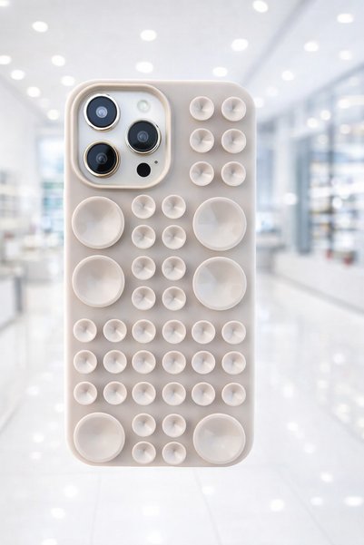 CAMCI Sadece İPhone X Uyumlu Kendiliğinden Vantuzlu Yeni Sezon Tarz ve Şık Te...
