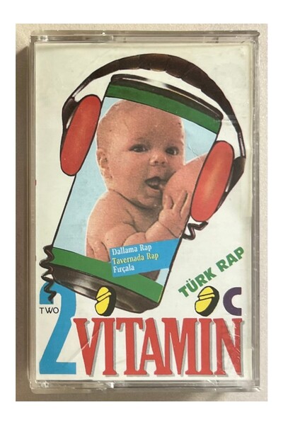 Raks كاسيت الراب التركي فيتامين 2 (كاسيت طباعة الورق للدورة الأصلية)