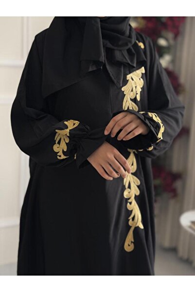 MAYAR Lavender prayer shawl, zipper pattern (black)