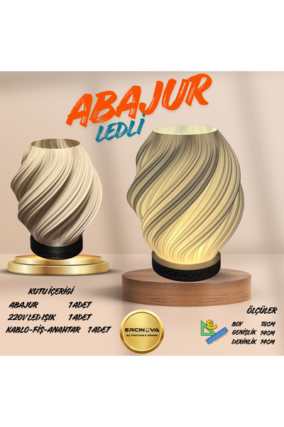 Ercinova Mistra Led Abajur