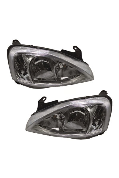 İthal Opel Corsa C uyumlu Sağ-Sol Far takım