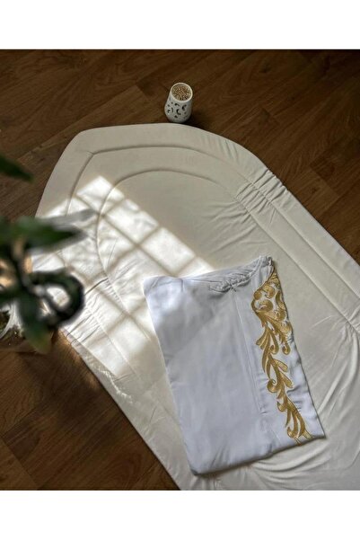 MAYAR طقم صلاة اسفنج طبي تطريز الخزامى ( ألوان متعددة )