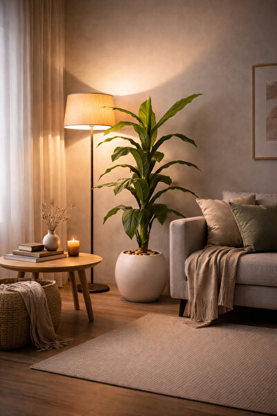 SADANHOME Green tree, plastic pot, 110 cm