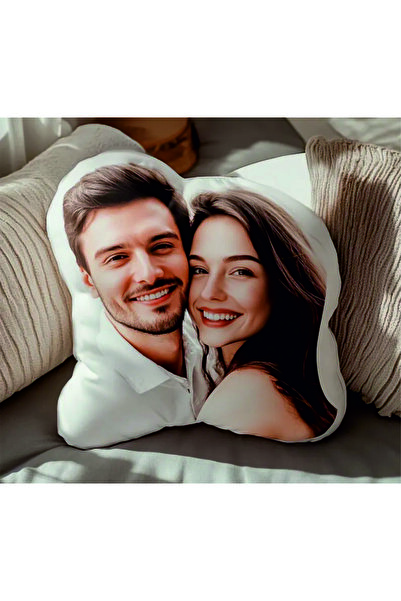 pandart Sevgililer Gününe Özel Fotoğraflı Erkek&Kadın Sevgiliye Yastık