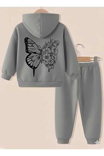 Nice Clothes Παιδικό Σετ Φόρμας με Κουκούλα UNISEX LOSENCILIS ΣΤΑΜΠΑ ΠΕΤΑΛΟΥΔ...