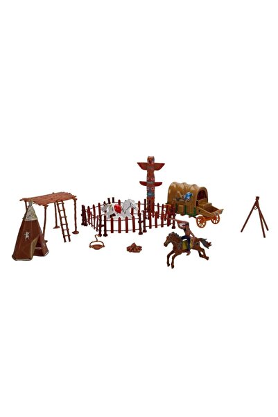 NW NessiWorld 4961 مجموعة ألعاب نيسى وورلد كاوبوي مع حقيبة KRTL 3A